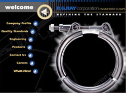 R.G. Ray Customized Clamps website