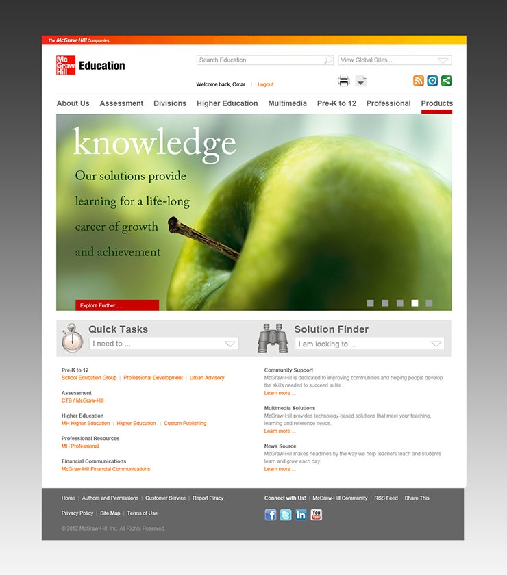 McGraw-Hill home page