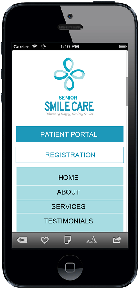 Senior Smile Care mobile